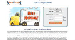 Desktop Screenshot of menandtruck.com