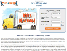 Tablet Screenshot of menandtruck.com